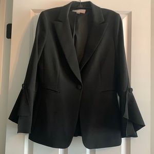 Tahari dress jacket with flared long sleeves